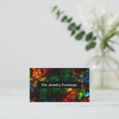 Cartes de visite de bijouterie moderne tendance (Debout devant)
