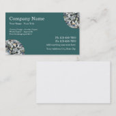 Cartes de visite de bijoutier (Devant / Derrière)