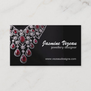 Cartes de visite de bijoutier