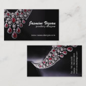 Cartes de visite de bijoutier (Devant / Derrière)