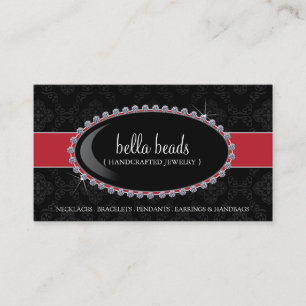 Cartes de visite de bijoux