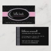 Cartes de visite de bijoux (Devant / Derrière)