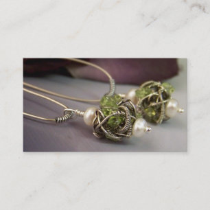 Cartes de visite de bijoux