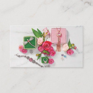 Cartes de visite de bijoux