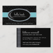 Cartes de visite de bijoux (Devant / Derrière)