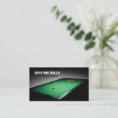 Cartes de visite de billards (Debout devant)