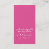 Cartes de visite de biscuit (Dos)