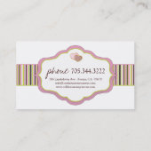 Cartes de visite de biscuit (Dos)