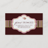 Cartes de visite de biscuit (Dos)