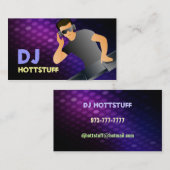 Cartes de visite de boîte de nuit (Devant / Derrière)