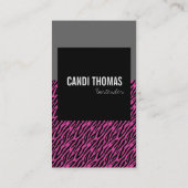 Cartes de visite de boîte de nuit ou de barman (Dos)