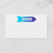 Cartes de visite de bombe (Dos)