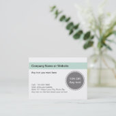 Cartes de visite de bon (Debout devant)