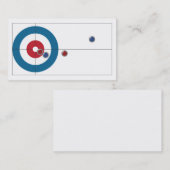 Cartes de visite de bordage de maison et de roches (Devant / Derrière)