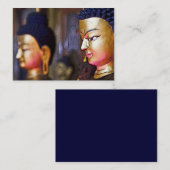 Cartes de visite de Bouddha de tombeau (Devant / Derrière)