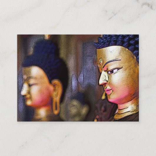Cartes de visite de Bouddha de tombeau (Devant)