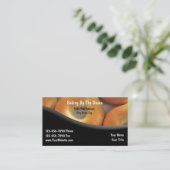 Cartes de visite de boulangerie (Debout devant)