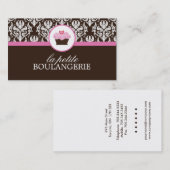 Cartes de visite de boulangerie (Devant / Derrière)