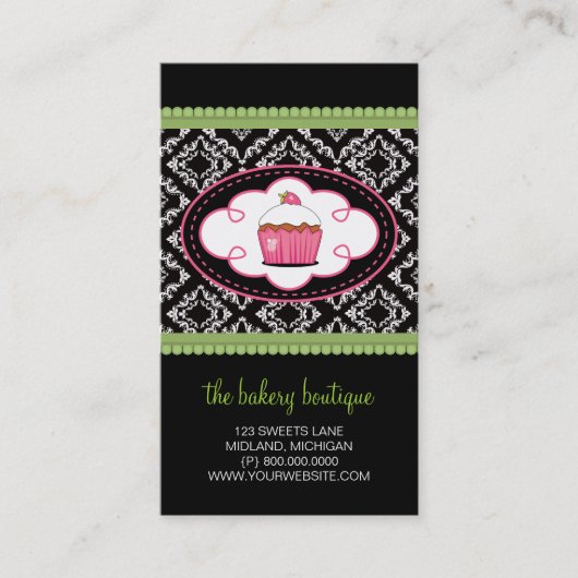 Cartes de visite de boulangerie (Devant)