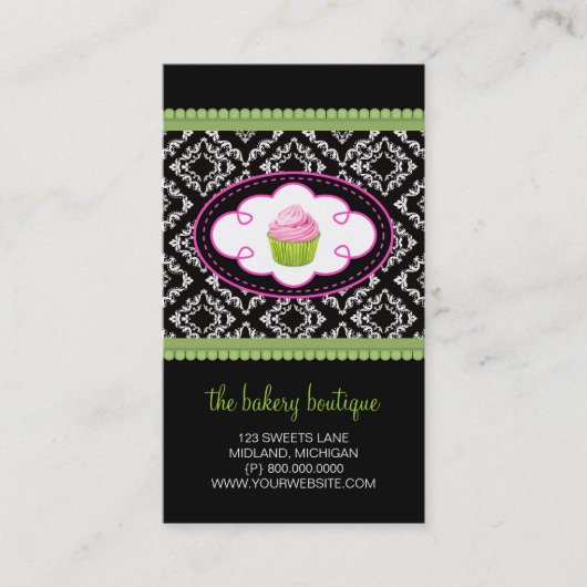 Cartes de visite de boulangerie (Devant)