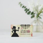 Cartes de visite de boulangerie (Debout devant)