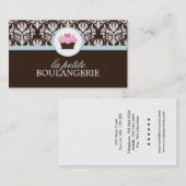 Cartes de visite de boulangerie (Devant / Derrière)