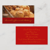 Cartes de visite de boulangerie (Devant / Derrière)