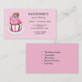 Cartes de visite de boulangerie (Devant / Derrière)