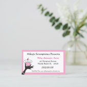 Cartes de visite de boulangerie (Debout devant)