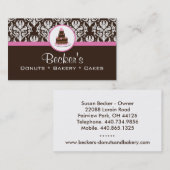 Cartes de visite de boulangerie (Devant / Derrière)