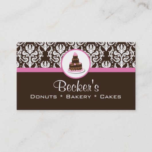 Cartes de visite de boulangerie (Devant)