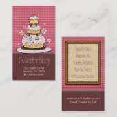 Cartes de visite de boulangerie (Devant / Derrière)