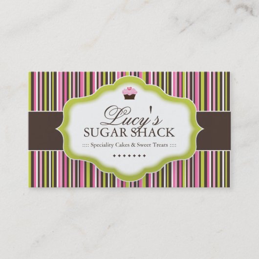 Cartes de visite de boulangerie (Devant)