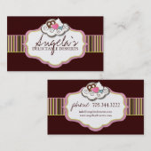 Cartes de visite de boulangerie (Devant / Derrière)