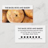 Cartes de visite de boulangerie (Devant / Derrière)
