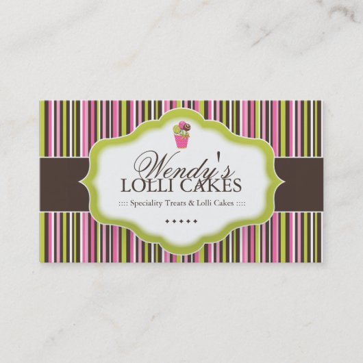 Cartes de visite de boulangerie (Devant)