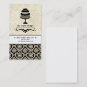 Cartes de visite de boulangerie contemporains (Devant / Derrière)