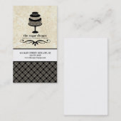 Cartes de visite de boulangerie contemporains (Devant / Derrière)