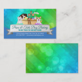 Cartes de visite de boulangerie de chien (Devant / Derrière)