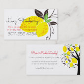 cartes de visite de boulangerie de cuisson de (Devant / Derrière)