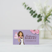 Cartes de visite de boulangerie de gâteau (Debout devant)