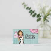 Cartes de visite de boulangerie de gâteau (Debout devant)