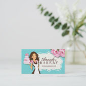 Cartes de visite de boulangerie de gâteau (Debout devant)