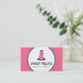 Cartes de visite de boulangerie de gâteau de petit (Debout devant)