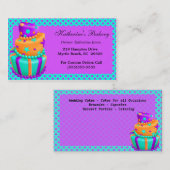 Cartes de visite de boulangerie moderne (Devant / Derrière)