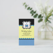 Cartes de visite de boulangerie ou de magasin de (Debout devant)