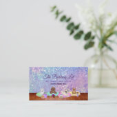 Cartes de visite de boulangerie pour animaux (Debout devant)