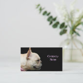 Cartes de visite de bouledogue français (Debout devant)