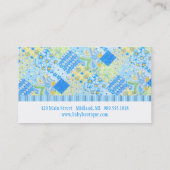 Cartes de visite de boutique (Dos)