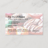 Cartes de visite de Boutique de Donut (Devant)